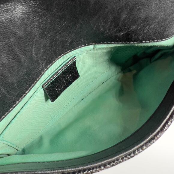 Vintage Tom Ford GUCCI Raffia Embroidered Horsebit Chain Bag - Picture 7 of 10